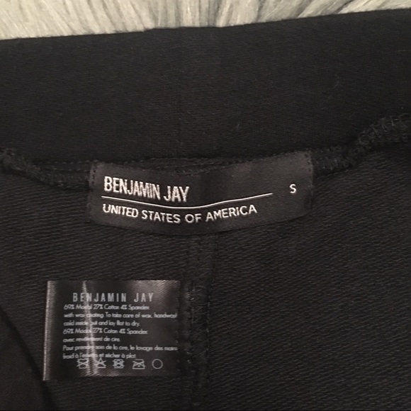 Benjamin Jay double zipper stretch leggings - Picture 5 of 5
